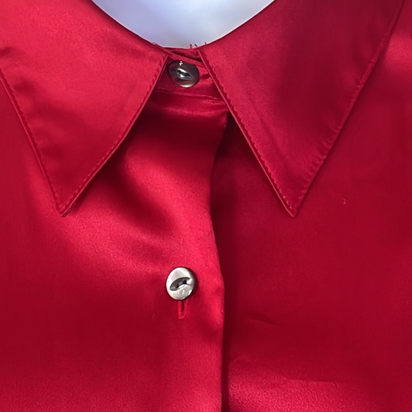 Sag harbor silky feel blouse size 14 - Picture 2 of 8